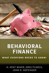 Behavioral Finance: What Everyone Needs to Know (R) kaina ir informacija | Ekonomikos knygos | pigu.lt