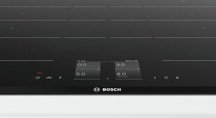 Конфорки флекс-индукционные BOSCH PXY875KW1E 80 cm Чёрный цена и информация | Варочные поверхности | pigu.lt