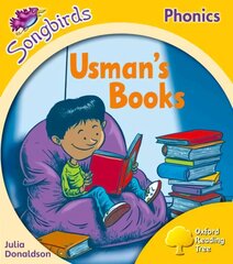 Oxford Reading Tree Songbirds Phonics: Level 5: Usman's Books, Level 5 цена и информация | Книги для подростков  | pigu.lt
