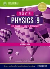 Essential Physics for Cambridge Lower Secondary Stage 9 Workbook New edition цена и информация | Книги для подростков  | pigu.lt