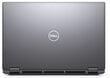 Dell Precision 7770, 17.3 ", WVA, FHD, 60 Hz, 1920 x 1080, Anti-glare, Intel Core i7, i7-12850HX, 16 GB, SSD 512 GB, NVIDIA RTX A1000, GDDR6, 4 GB, Windows 11 Pro, ENG, Grey цена и информация | Nešiojami kompiuteriai | pigu.lt