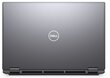 Dell Precision 7770, 17.3 ", WVA, FHD, 60 Hz, 1920 x 1080, Anti-glare, Intel Core i9, i9-12950HX, 16 GB, SSD 512 GB, NVIDIA RTX A3000, GDDR6, 12 GB, Windows 11 Pro, ENG, Grey kaina ir informacija | Nešiojami kompiuteriai | pigu.lt