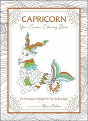 Capricorn: Your Cosmic Coloring Book: 24 Astrological Designs for Your Zodiac Sign! kaina ir informacija | Knygos apie sveiką gyvenseną ir mitybą | pigu.lt