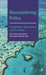 Reconsidering Policy: Complexity, Governance and the State цена и информация | Книги по социальным наукам | pigu.lt