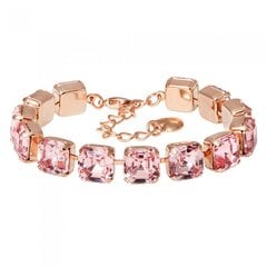 Браслет "Империум (Light Rose)" с кристаллами Swarovski™ DS00B482 цена и информация | Женский браслет | pigu.lt