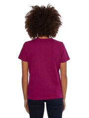 Marškinėliai moterms Tommy Hilfiger, violetinė kaina ir informacija | Marškinėliai moterims | pigu.lt