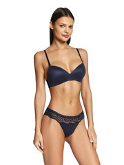 Трусы TOMMY HILFIGER Ultra Soft Lace Bikini Desert Sky UW0UW03813DW5 цена и информация | Трусики | pigu.lt