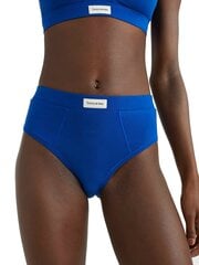 Трусы TOMMY HILFIGER Curve Essential High Rise Tanga Cobalt UW0UW03802C65 цена и информация | Трусики | pigu.lt