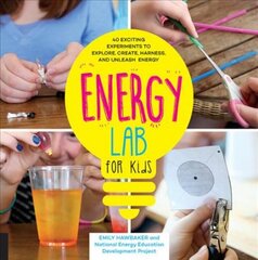 Energy Lab for Kids: 40 Exciting Experiments to Explore, Create, Harness, and Unleash Energy, Volume 11 цена и информация | Книги для подростков и молодежи | pigu.lt