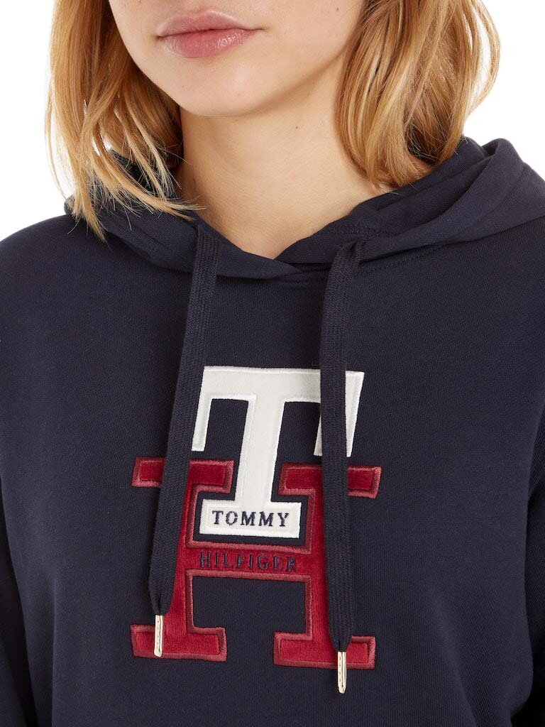 Džemperis moterims Tommy Hilfiger, mėlynas kaina ir informacija | Džemperiai moterims | pigu.lt