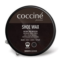 Черный защитный крем для обуви Coccine shoe wax, 40 г цена и информация | Средства для ухода за одеждой и обувью | pigu.lt