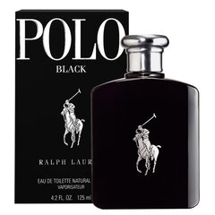 Туалетная вода Ralph Lauren Polo Black EDT для мужчин, 200 мл цена и информация | Мужские духи | pigu.lt