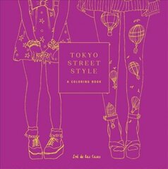 Tokyo Street Style: A Coloring Book kaina ir informacija | Knygos apie sveiką gyvenseną ir mitybą | pigu.lt