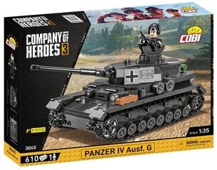 COBI - Конструктор Panzer IV Ausf. G Company of Heroes 3, 1/35, 3045 цена и информация | Конструкторы и кубики | pigu.lt