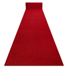 Rugsx ковровая дорожка Karmel, серая, 80 см цена и информация | Ковры | pigu.lt