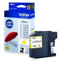 Brother LC225XLY, Yellow High yield Ink Cartridge 1200 pages цена и информация | Kasetės lazeriniams spausdintuvams | pigu.lt