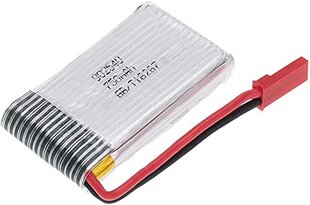 4 dalių įkraunama lipo baterija (3,7 V 750 mAh), skirta MJX X300C X400 X800 RC kvadrikopteriams + įkroviklis kaina ir informacija | Išmanioji technika ir priedai | pigu.lt