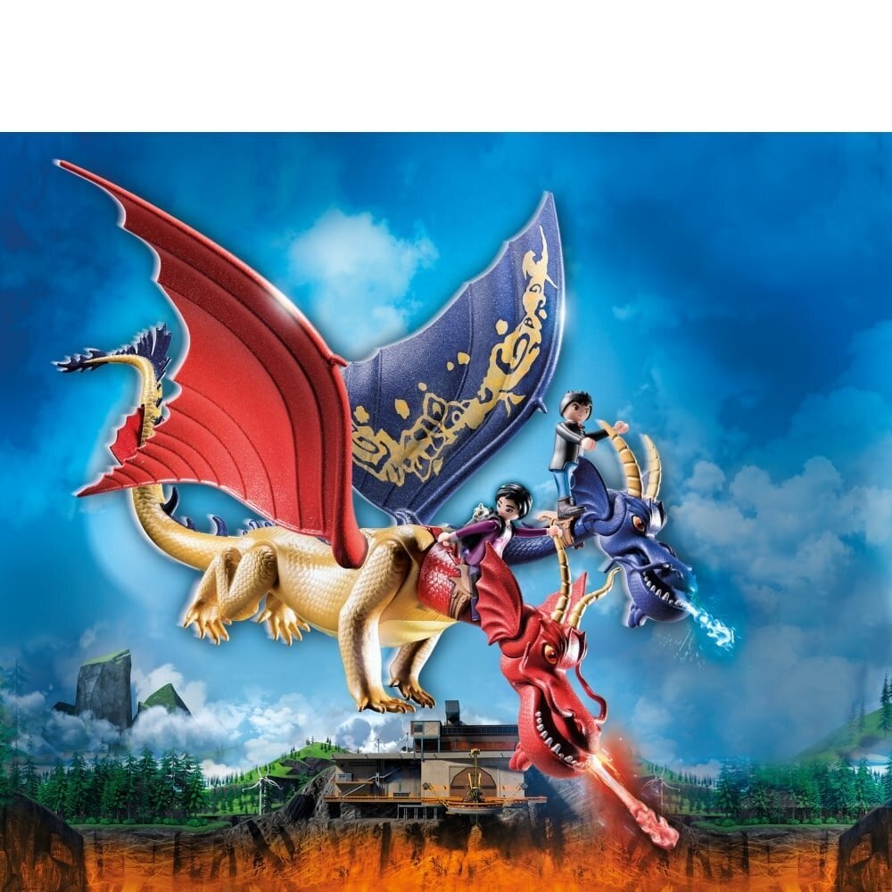 71080 PLAYMOBIL® Dragons Nine Realms, WuWei & Jun цена | pigu.lt