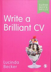 Write a Brilliant CV цена и информация | Самоучители | pigu.lt