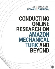 Conducting Online Research on Amazon Mechanical Turk and Beyond kaina ir informacija | Enciklopedijos ir žinynai | pigu.lt