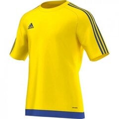 Futbolo marškinėliai Adidas Estro 15 M62776, geltoni kaina ir informacija | Futbolo apranga ir kitos prekės | pigu.lt