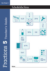 Fractions, Decimals and Percentages Book 5 Teacher's Guide (Year 5, Ages 9-10), Book 5 kaina ir informacija | Knygos paaugliams ir jaunimui | pigu.lt