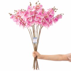 Искусственные цветы, орхидея, 10 шт./компл. цена и информация | Детали интерьера | pigu.lt