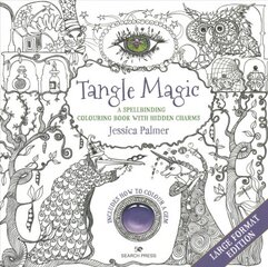 Tangle Magic (large format edition): A Spellbinding Colouring Book with Hidden Charms kaina ir informacija | Knygos apie sveiką gyvenseną ir mitybą | pigu.lt