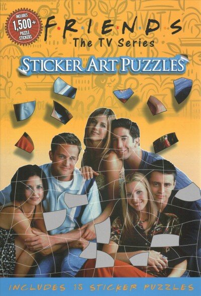 Friends Sticker Art Puzzles цена и информация | Lavinamosios knygos | pigu.lt