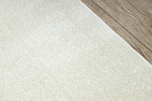 Rugsx ковровая дорожка Karmel, белая, 100 см цена и информация | Ковры | pigu.lt