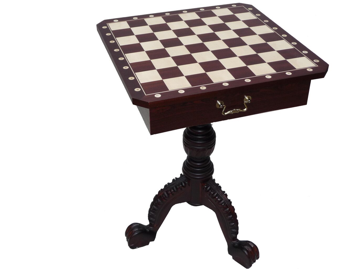 Šachmatų stalas be mygtukų, 75 cm kaina ir informacija | Stalo žaidimai, galvosūkiai | pigu.lt