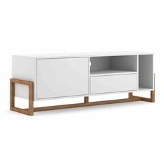 ТВ столик Hakano Vernum, белый цвет цена и информация | Тумбы под телевизор | pigu.lt