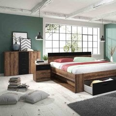 Кровать Hakano Symphony, 180х200 см, коричневая цена и информация | Кровати | pigu.lt