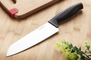 Fiskars Santoku peilis Functional Form, 17 cm kaina ir informacija | Peiliai ir jų priedai | pigu.lt