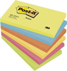 Клейкие цветные стикеры Post-it цена и информация | Kanceliarinės prekės | pigu.lt