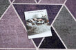 Kiliminis takas, trikampiai, violetinės spalvos, 133 x 1000 cm kaina ir informacija | Kilimai | pigu.lt