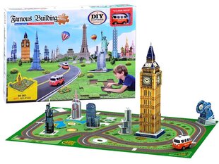 3D dėlionė Big Ben su automobiliuku kaina ir informacija | Dėlionės (puzzle) | pigu.lt