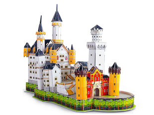 3D dėlionė Neuschwanstein Castle, 109 d. kaina ir informacija | Dėlionės (puzzle) | pigu.lt