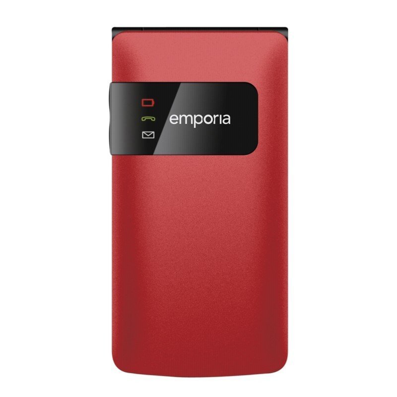Emporia Flip Basic F220, Red kaina ir informacija | Mobilieji telefonai | pigu.lt
