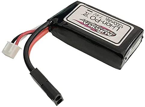 7.4V 1000mAh įkraunama lipo baterija 1/16 XLH 9130 9136 9137 RC 4WD Rocker Crawler sunkvežimiui kaina ir informacija | Išmanioji technika ir priedai | pigu.lt