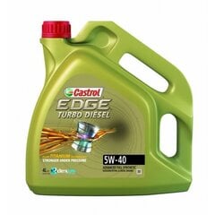 Variklio alyva CASTROL EDGE 5W40 TD 4L цена и информация | Castrol Автомобильные смазки | pigu.lt