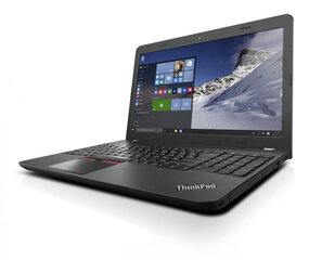 Lenovo 15.6'' E560 i5-6200 4GB 512GB SSD Windows 10 Professional kaina ir informacija | Nešiojami kompiuteriai | pigu.lt