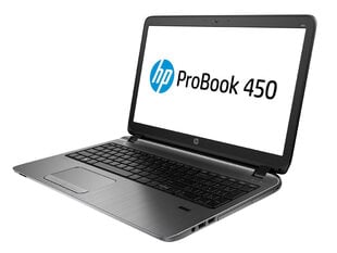 HP 15.6'' 450 G2 i5-4210U 4GB 128GB SSD Windows 10 Professional kaina ir informacija | Nešiojami kompiuteriai | pigu.lt