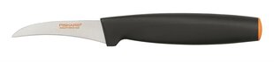Нож для чистки изогнутое лезвие FF, Fiskars цена и информация | Ножи и аксессуары для них | pigu.lt