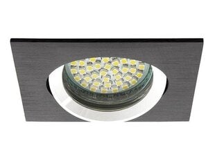 Квадратный алюминиевый светильник GWEN CT-DTL50-B цена и информация | Монтируемые светильники, светодиодные панели | pigu.lt