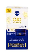 Омолаживающий набор ухода для лица Nivea Q10 цена и информация | Кремы для лица | pigu.lt