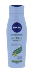 Plaukų šampūnas ir kondicionierius Nivea 2 in 1 Express 250 ml kaina ir informacija | Šampūnai | pigu.lt