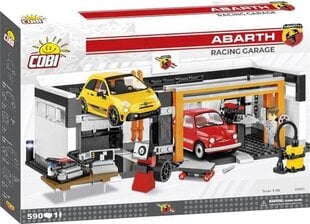 Блоки для конструирования Abarth гараж Cobi, 590 д. цена и информация | Конструкторы и кубики | pigu.lt
