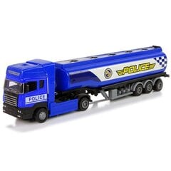 Policijos degalų sunkvežimis, mėlynas kaina ir informacija | Žaislai berniukams | pigu.lt