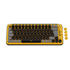 Клавиатура Logitech POP французский Жёлтый AZERTY цена и информация | Клавиатуры | pigu.lt
